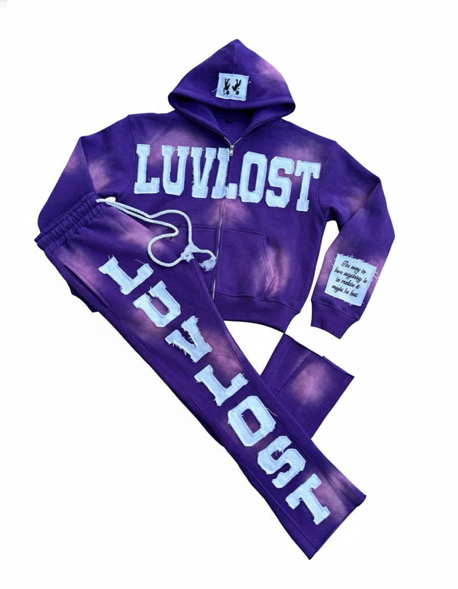 Purple “LUVLOST” Set